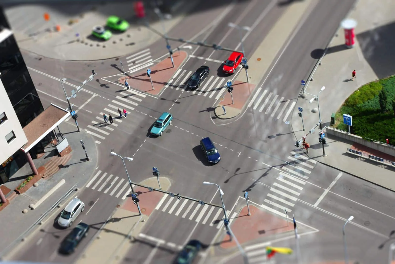 Intersection - Traffic collision
