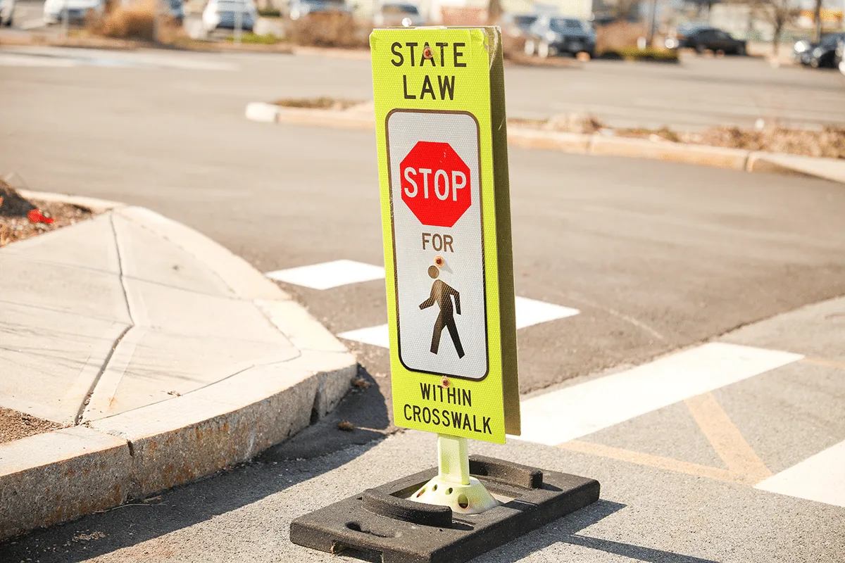 Pedestrian - Traffic sign